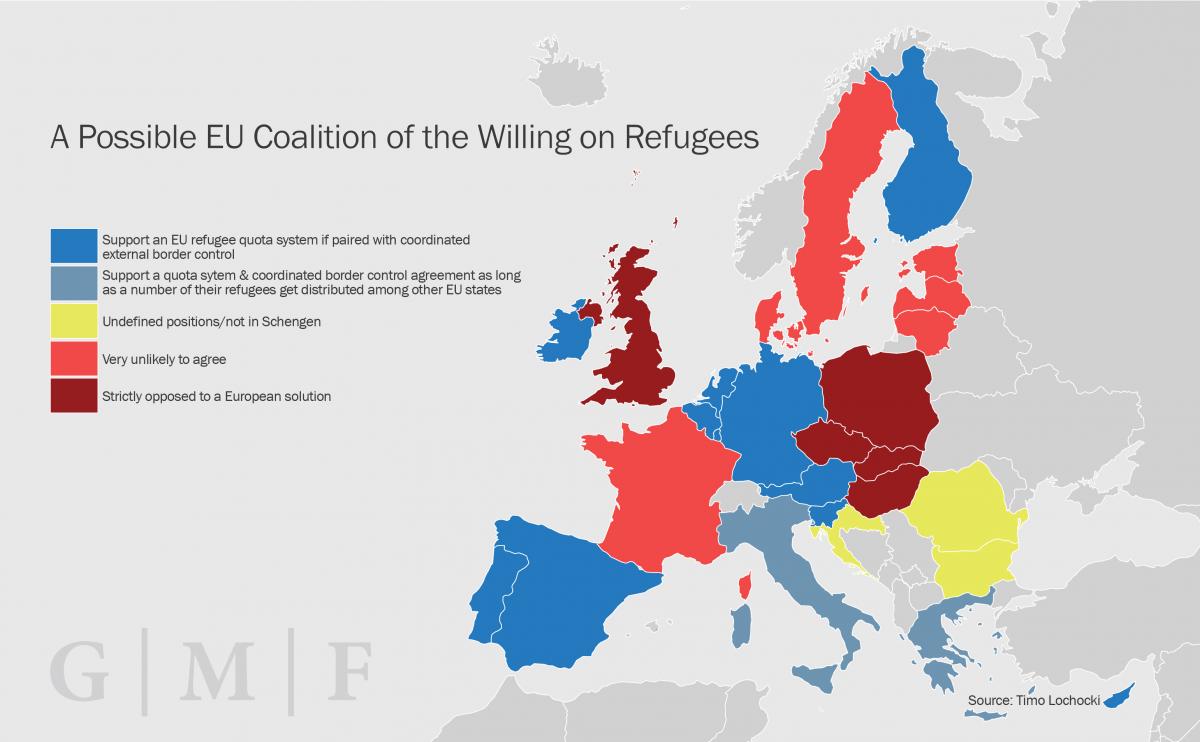 Map Of Europe Refugee Crisis Business Insider