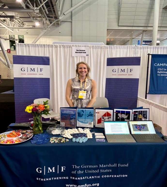 Program Manager and Fellow Julia Tréhu at the National Conference of State Legislatures’ Legislative Summit.