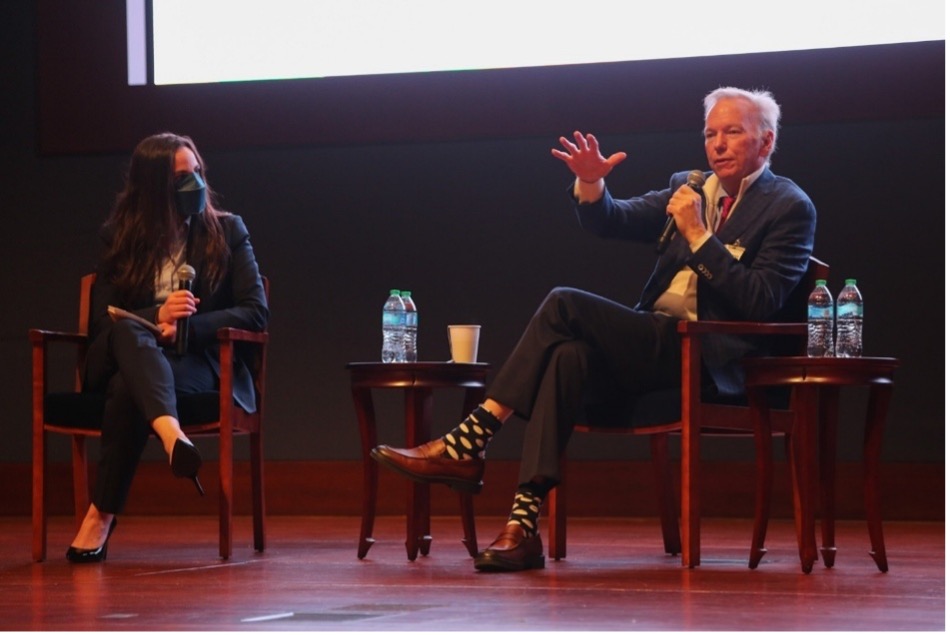 Lindsay's panel with Eric Schmidt