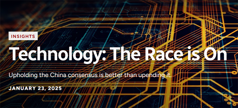 Technology: The race is on cover