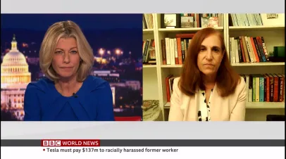 Bonnie Glaser on BBC World News Oct 2021