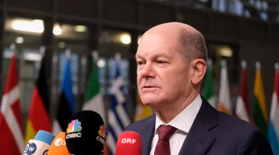 German Chancellor Olaf Scholz