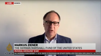 Markus Ziener on Al Jazeera 3/1/2022