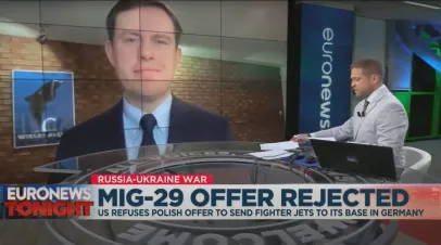 Michal Baranowski on Euronews Tonight 03/10/2022