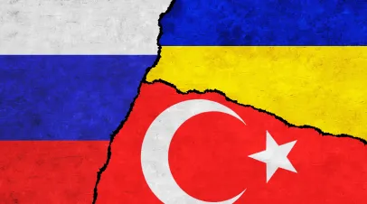 Russia/Ukraine/Turkey Flags