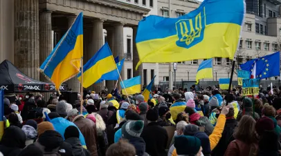 Protest of Russia's invasion of Ukraine