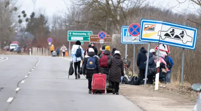 Ukrainians Leaving Ukraine