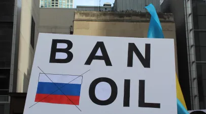 Russia oil ban