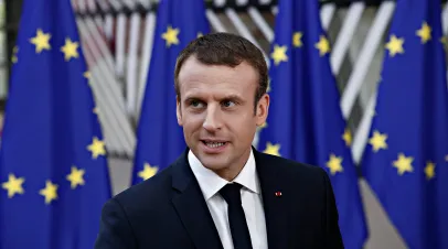 French President Macron