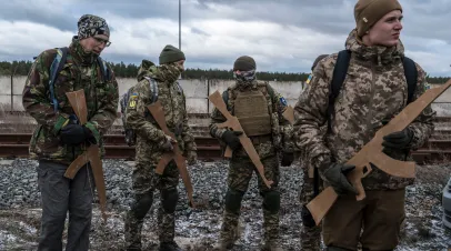 Ukraine soldiers