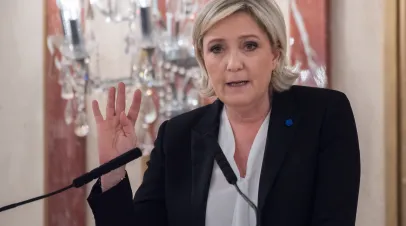French Presidential Candidate Marine Le Pen