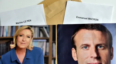 French Elections Macron & Le Pen 2022