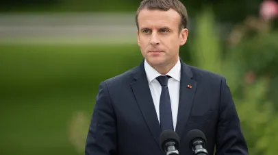 French President Macron