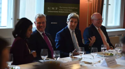 John Kerry at GMF