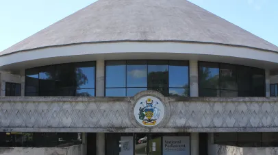 National Parliament Building for the Solomon Islands