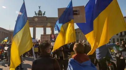 Ukraine support in Berlin