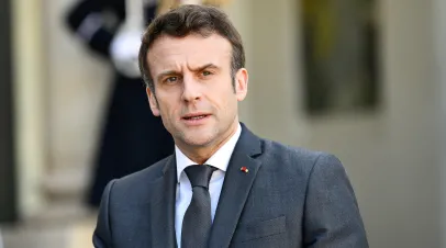 French President Macron