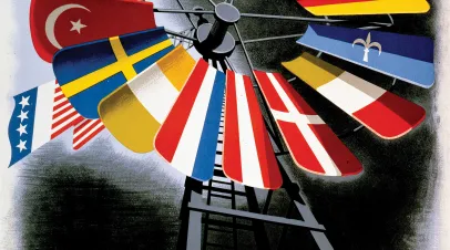 Marshall Plan Poster - Spreekmeester - Holland - 5th place