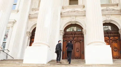 Steps of City Hall