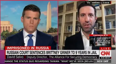 David Salvo discusses Brittney Griner's sentencing on CNN