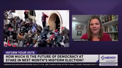 Rachael Dean Wilson discusses the state of US democracy ahead of the 2022 midterms on Newsy