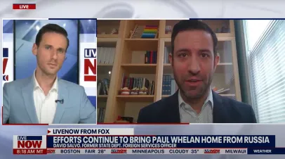 David Salvo on Fox News discussing Paul Whelan