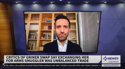 David Salvo discusses Brittney Griner prisoner swap on Newsy