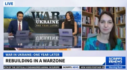 Rebuilding in a Warzone | Kristine Berzina joins Scripps News