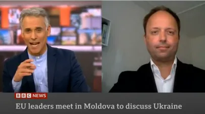 Bruno Lete on BBC World News Bruno Lete on BBC World News