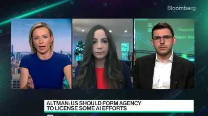 Lindsay Gorman discusses AI on Bloomberg Technology