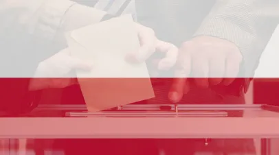 Poland Election flag