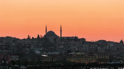 skyline of istanbul