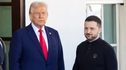 Trump and Zelenskyy