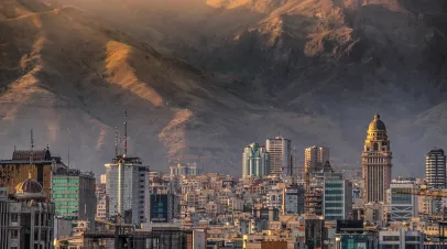 Skyline of Tehran