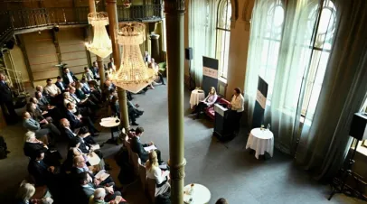 Minister for Foreign Affairs Maria Malmer Stenergard at Stockholm China Forum.