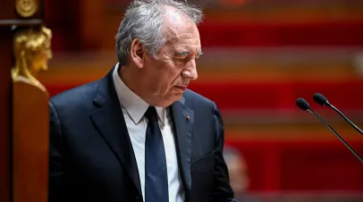 Outgoing PM François Bayrou