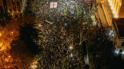 protest in Georgia