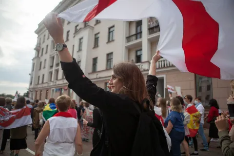 Belarus, September 2020 Belarus demonstration for free elections