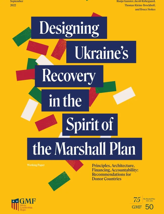 Designing Ukraine’s Recovery in the Spirit of the Marshall Plan - Title Page