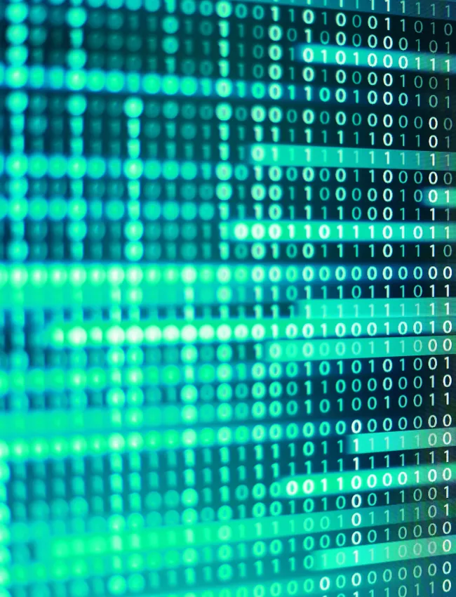 Binary text