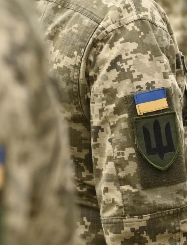Armed Forces of Ukraine. Ukrainian soldier.