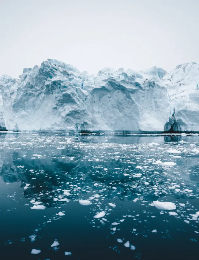 Arctic nature landscape Greenland