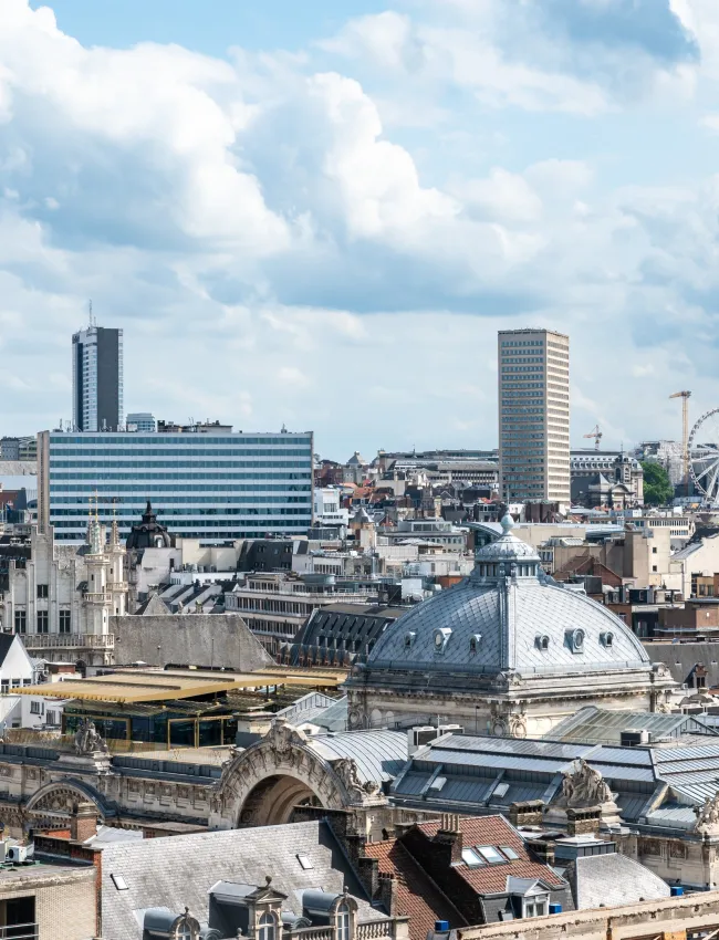 Brussels cityscape