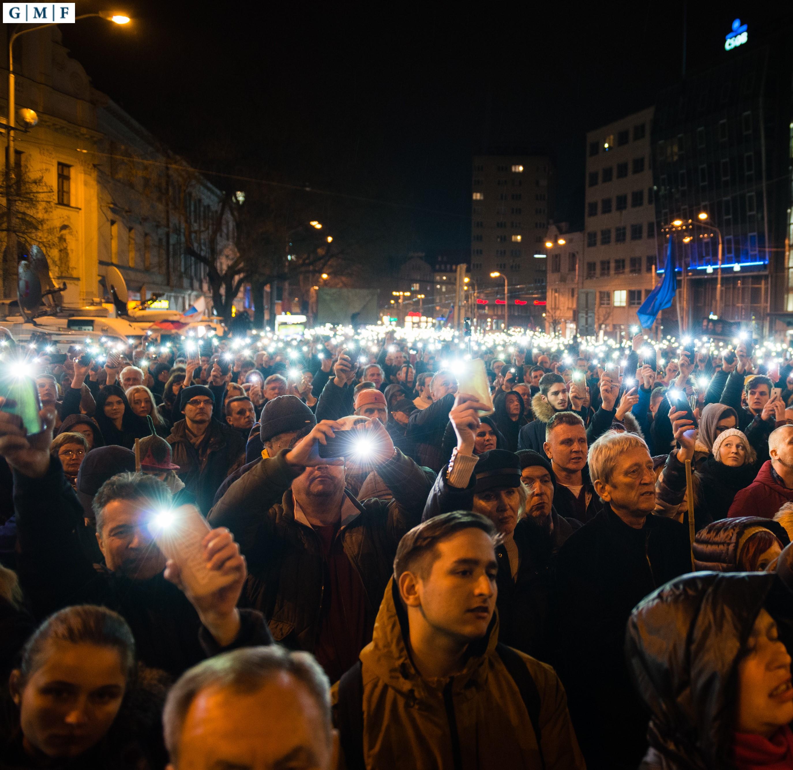 Príspevok Českej republiky, Litvy a Slovenska k summitu o demokratickom procese