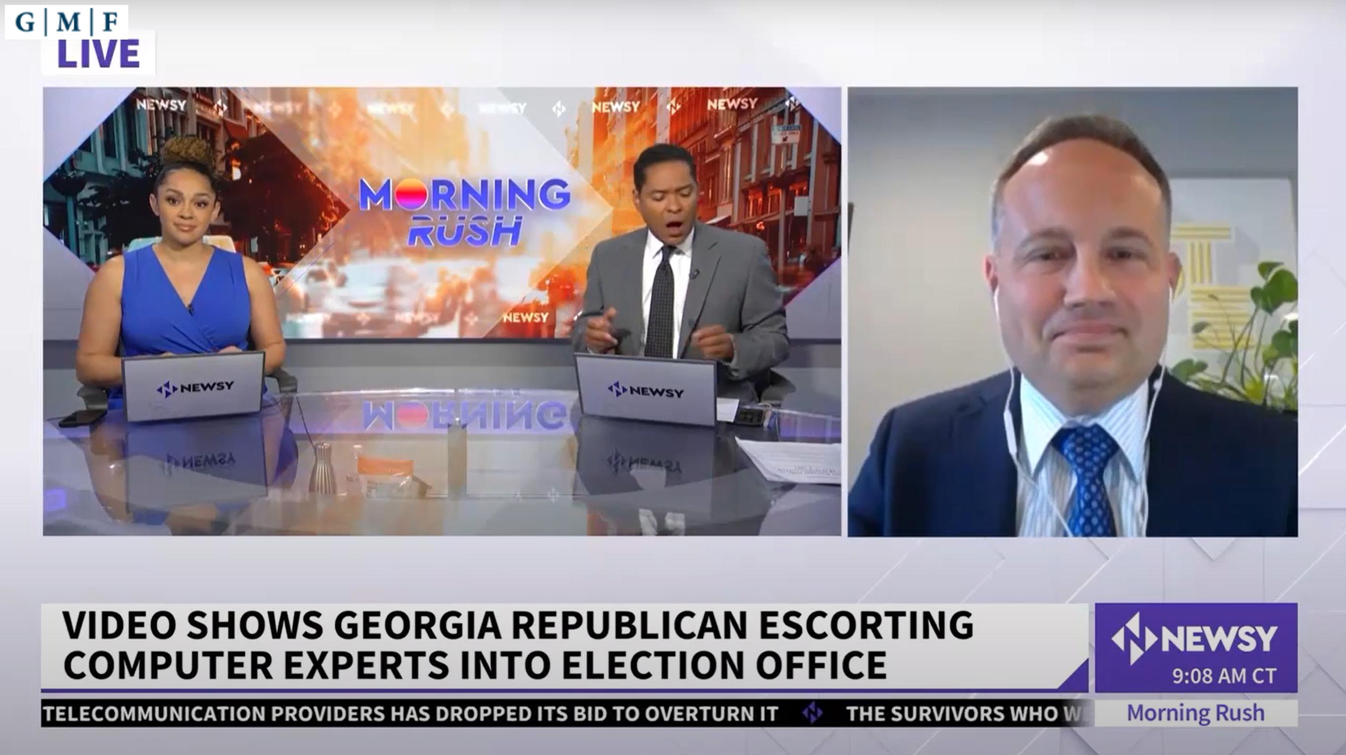 Georgia Official Escorted Computer Experts into Election Office ...