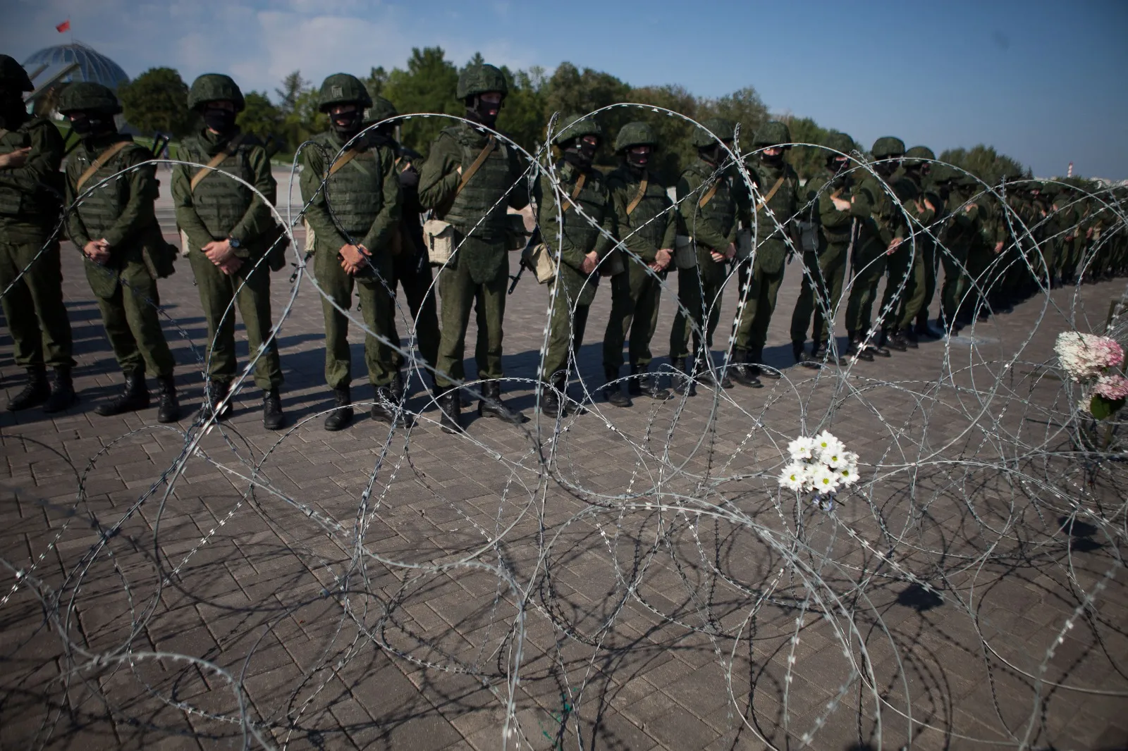 Belarus demonstration for free elections, August 2020