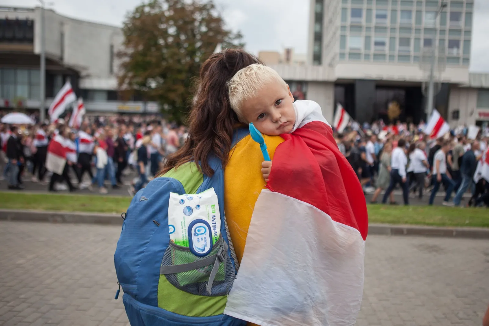 Belarus demonstration for free elections, August 2020