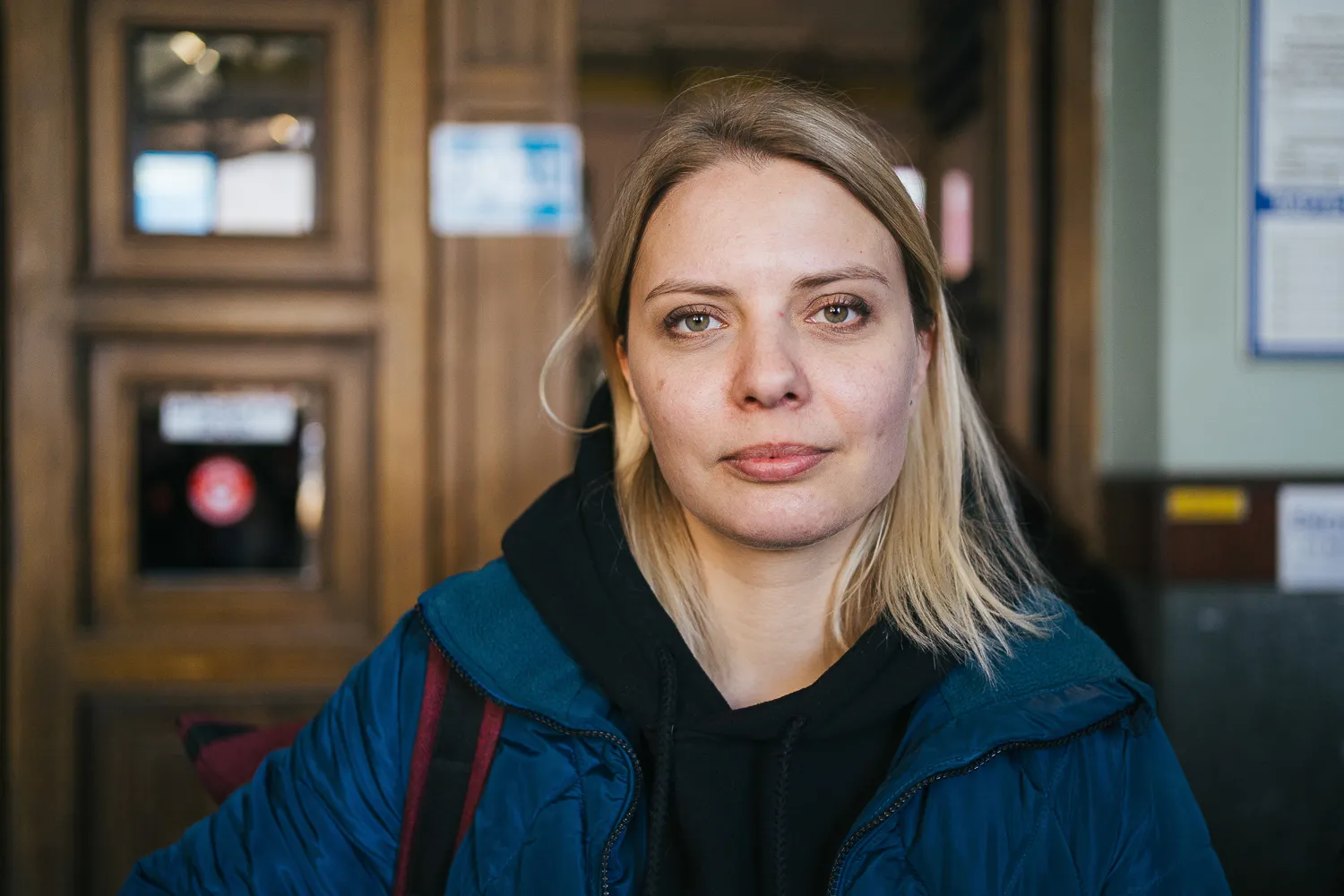 Portrait of Halyna Balabanova. Lviv, Halychyna. 20 March, 2022