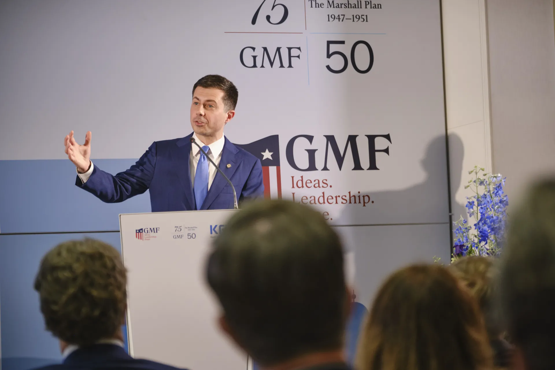 Pete Buttigieg speaking @KfW, May 2022