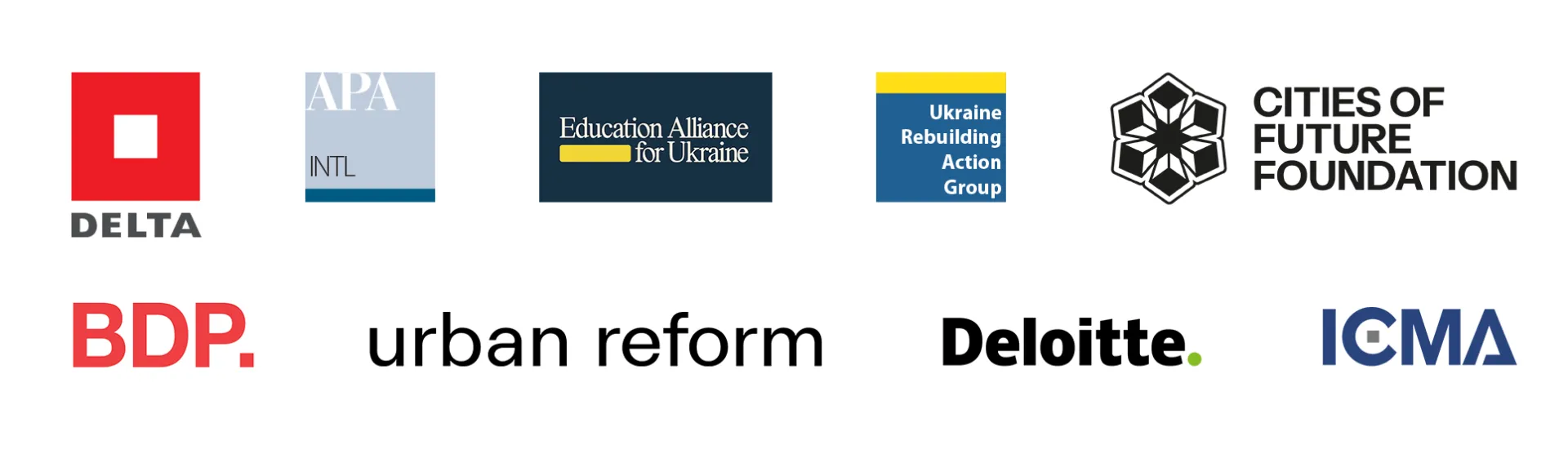 cities partners logos
